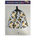 Crochet Top Hand Towel / Tea Towel - Yellow and Blue Mosaics A Crochet Top Hand Towel / Tea Towel - Yellow and Blue Mosaics A